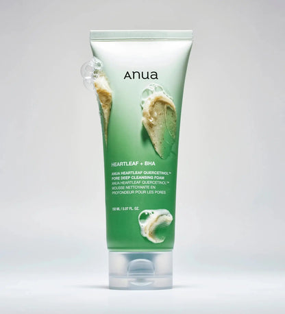 Routine Nettoyante Visage Anua Heartleaf – Bestseller Amazon 🌿 (Huile + Mousse) ANUA-CI